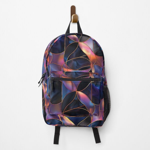 Item preview, Elegant stained glass with holographic tones designed and sold by dcrc.