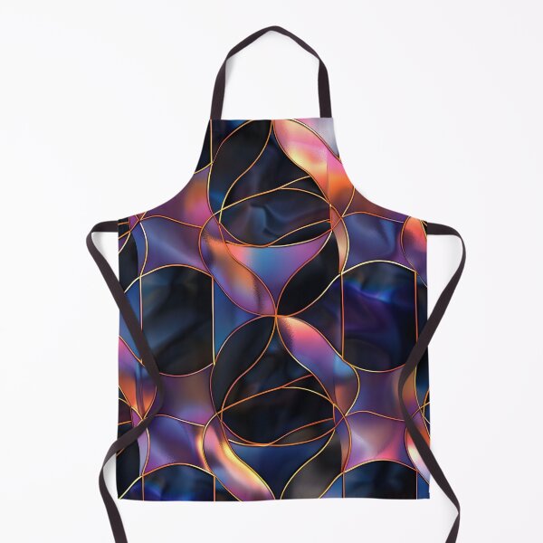Item preview, Elegant stained glass with holographic tones designed and sold by dcrc.