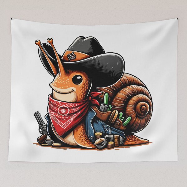 Item preview, Cowboy Snail designed and sold by Designowner.