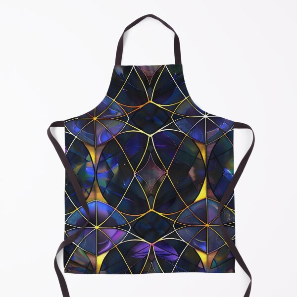 Item preview, elegant stained glass with holographic tones designed and sold by dcrc.