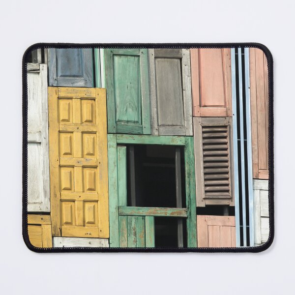 Item preview, facade of building in Vientiane, Laos designed and sold by franck380.