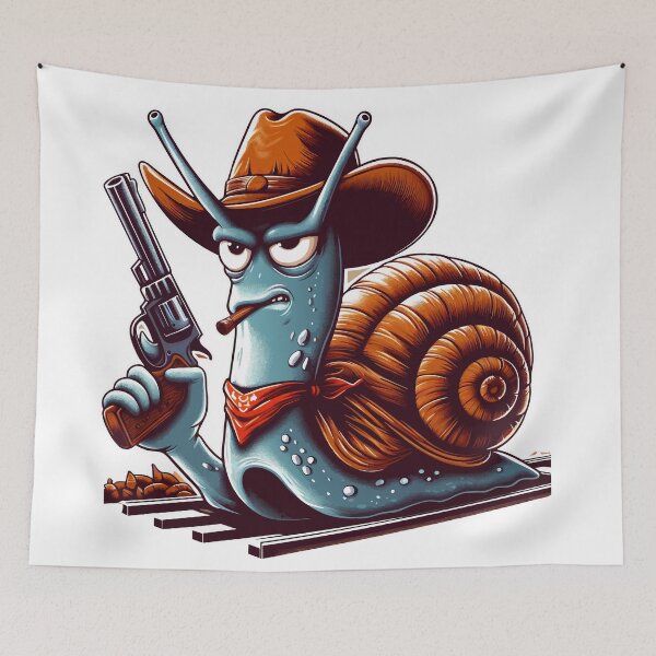 Item preview, Cowboy Snail designed and sold by Designowner.