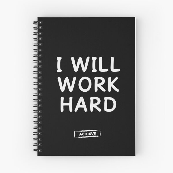 Item preview, I Will Work Hard designed and sold by Limerich.