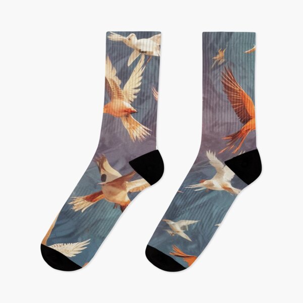 Item preview, Beautiful bird flying camouflage pattern print design  designed and sold by Anshu3813.