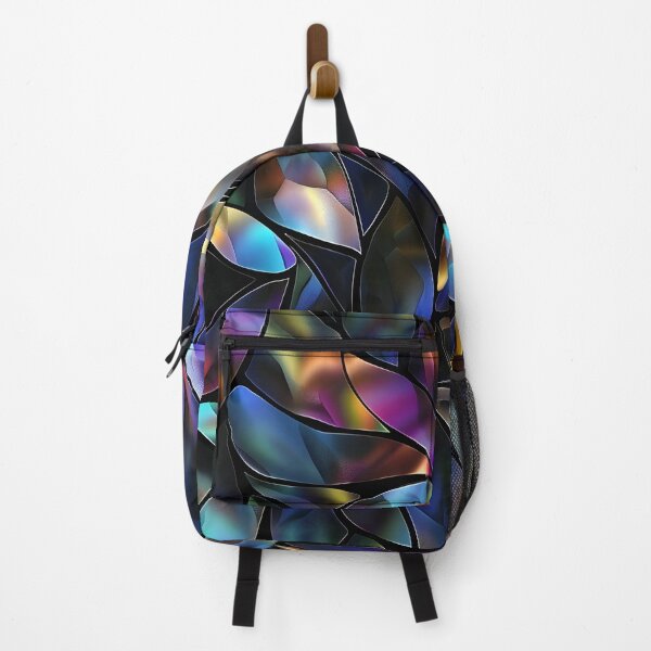 Item preview, elegant stained glass with holographic tones designed and sold by dcrc.