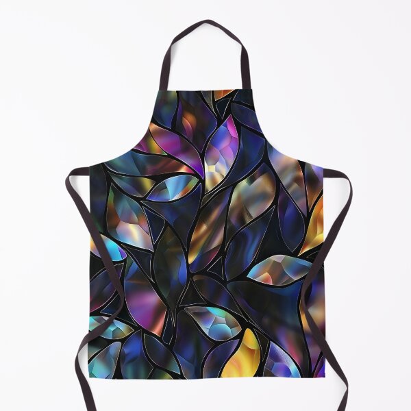 Item preview, elegant stained glass with holographic tones designed and sold by dcrc.