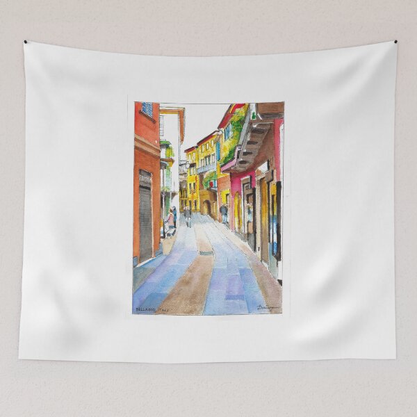 Item preview, Colourful Bellagio in Italy designed and sold by Dai Wynn Fine Art.
