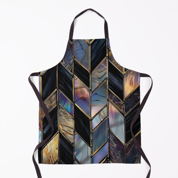 Item preview, elegant stained glass with holographic tones designed and sold by dcrc.