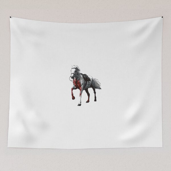 Item preview, Apocalyptic White Horse designed and sold by emfurnish.