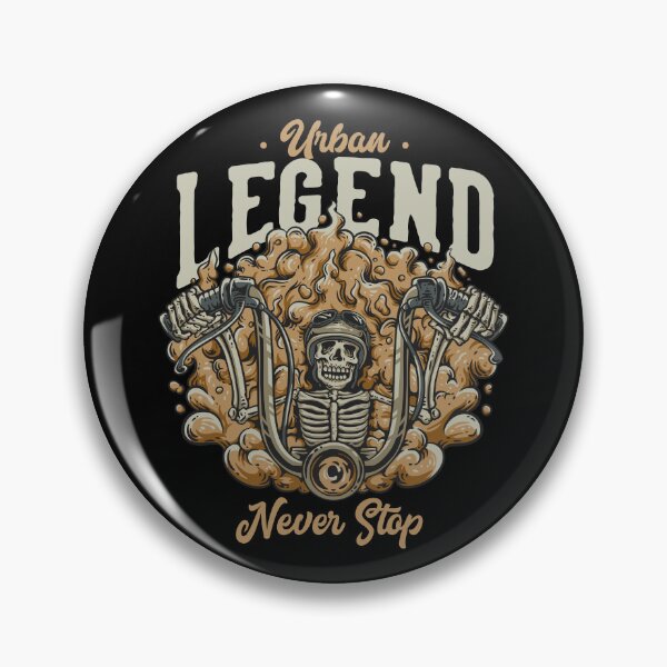 Item preview, Urban Legend Motorcycle Rider designed and sold by weervector.