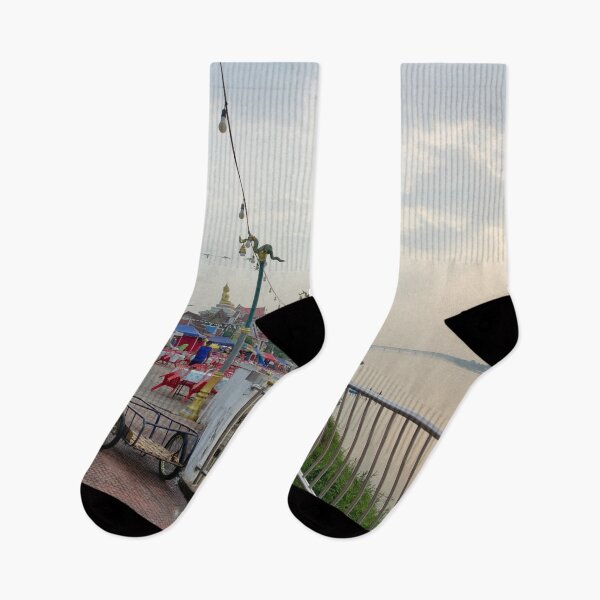 Item preview, Celestial Palette: Twilight on the Quays of Nong Khai designed and sold by franck380.