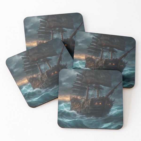 Item preview, Stormy Pirate Ship designed and sold by Jeremy Crotty.