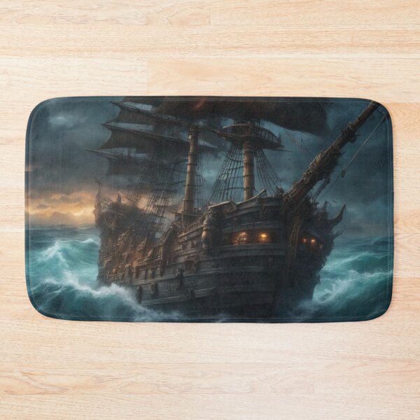Item preview, Stormy Pirate Ship designed and sold by Jeremy Crotty.