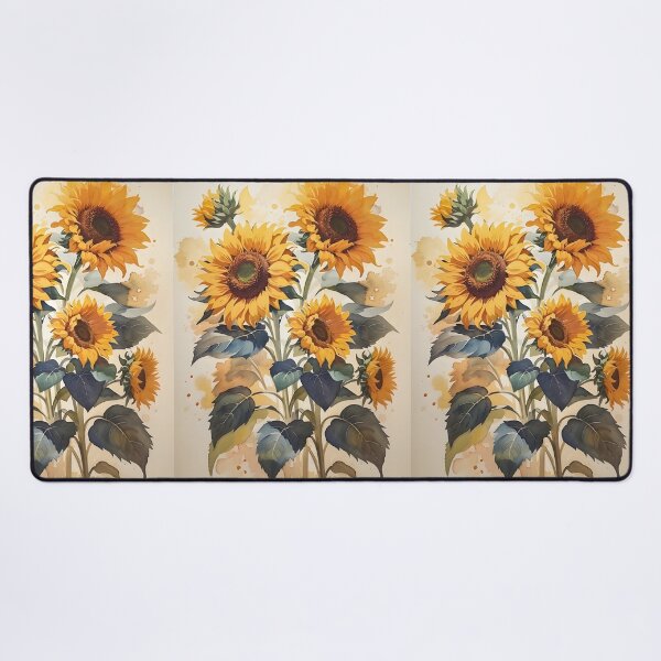 Item preview, vintage watercolor sun flower  designed and sold by AdesignTEE.