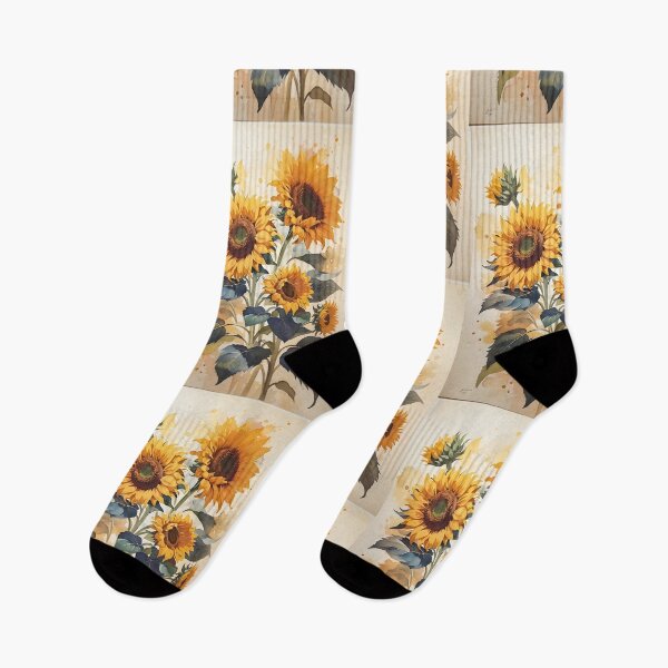 Item preview, vintage watercolor sun flower  designed and sold by AdesignTEE.