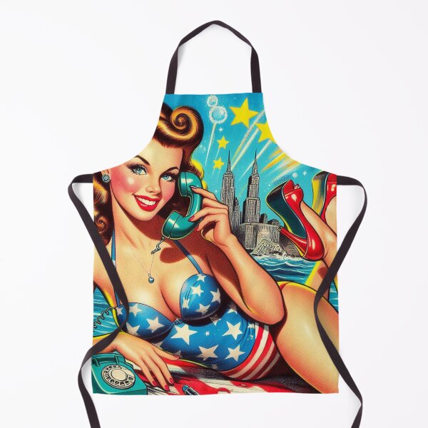 Item preview, Cute Vintage Pin-up designed and sold by PulpVintage.