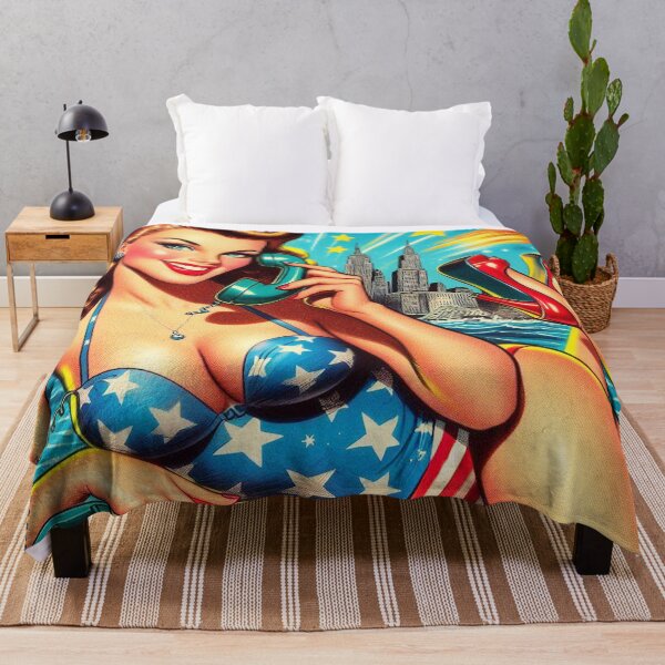 Item preview, Cute Vintage Pin-up designed and sold by PulpVintage.