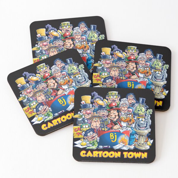Item preview, CARTOON TOWN-With BJ & Dirty Dragon  designed and sold by Keishawards.