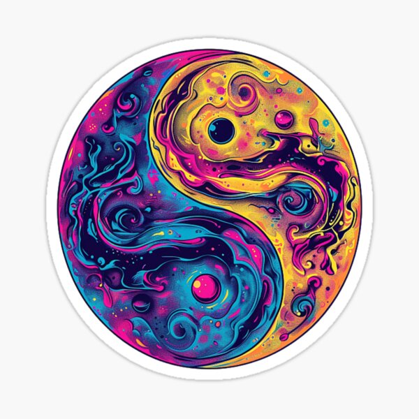 Artikel-Vorschau von Science-Fiction-Yin-Yang, designt und verkauft von anthonydesignar.