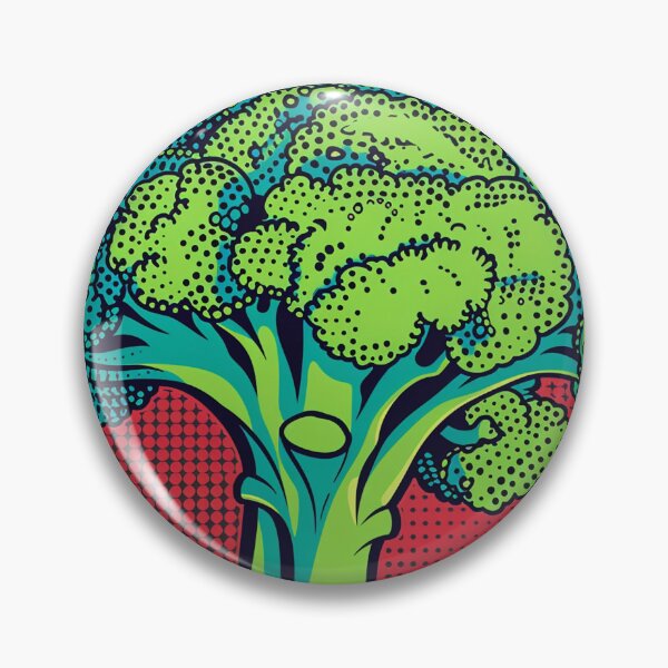 Item preview, Broccoli Pop Art 1 designed and sold by AstroRisq.