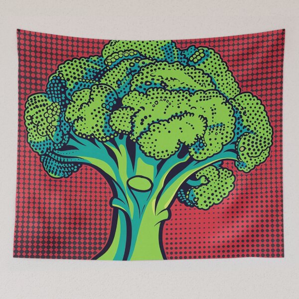 Item preview, Broccoli Pop Art 1 designed and sold by AstroRisq.