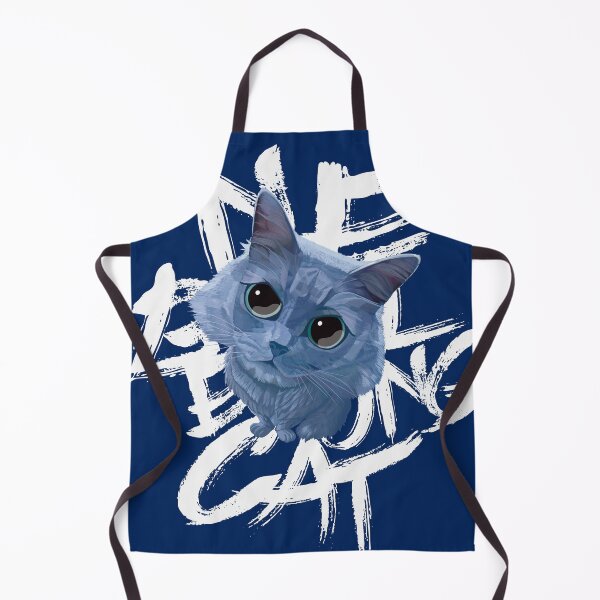 Item preview, Nebelung Cat - EXO Cats (L-Grey) designed and sold by We-are-Cats.