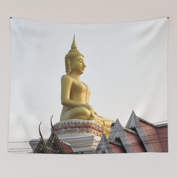 Item preview, Serenity on the Mekong: Buddha watches over Nong Khai designed and sold by franck380.