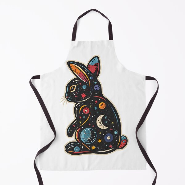 Item preview, Cosmic bunny Blues Reds designed and sold by LittleShopOrion.