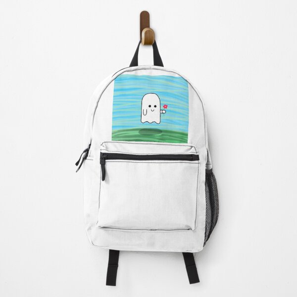 Item preview, Little Ghost with a Flower (daytime) designed and sold by booknerd-22.