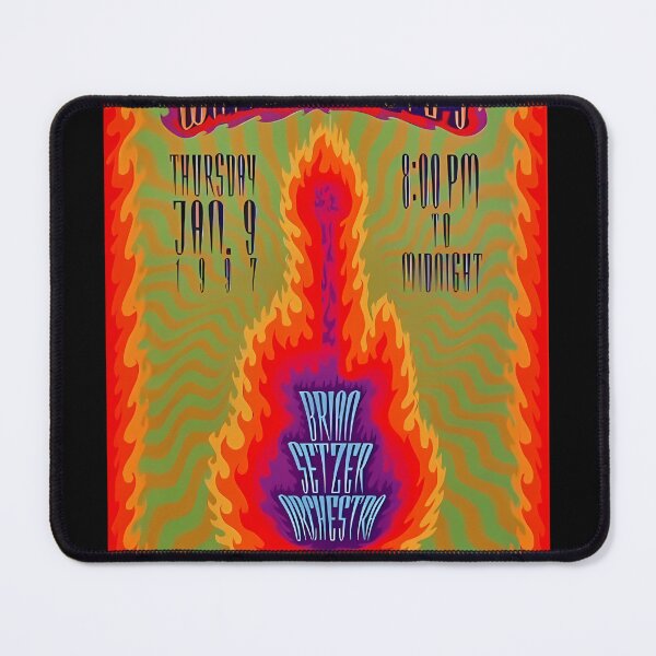 Item preview, Brian Setzer Orchestra Poster designed and sold by FrancoisValen.