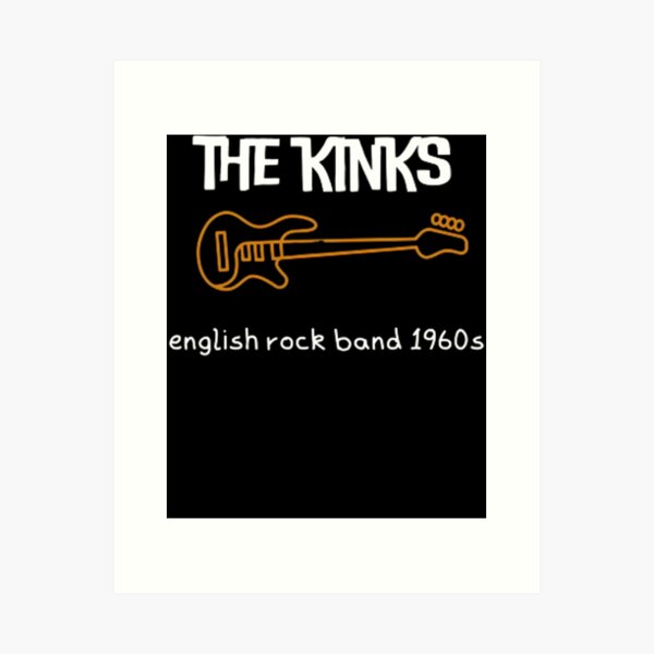 Aperçu de l'œuvre  Le groupe de rock anglais Kinks. créée et vendue par Marirtoletti21.