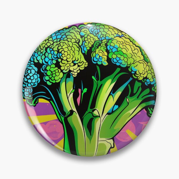 Item preview, Broccoli Pop Art 2 designed and sold by AstroRisq.