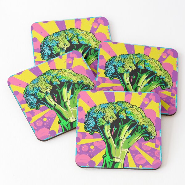 Item preview, Broccoli Pop Art 2 designed and sold by AstroRisq.