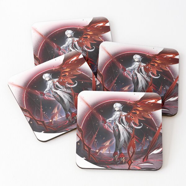 Item preview, Arlecchino Genshin Splash Art designed and sold by kazatodoesart.