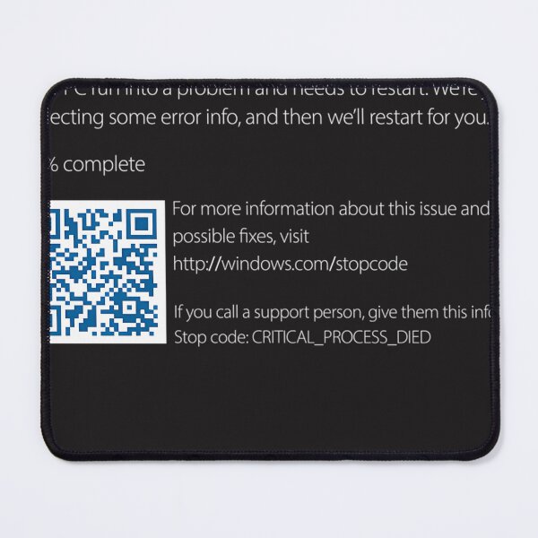 Item preview, Rick Roll Blue Screen Of Death Windows 10 designed and sold by KellieHoskins.