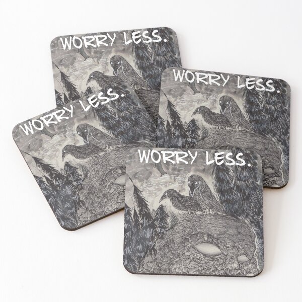 Item preview, Hike More, Worry Less designed and sold by Christopher Blosser.