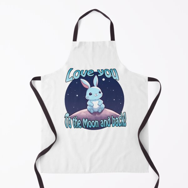Item preview, Moon and back bunny designed and sold by LittleShopOrion.