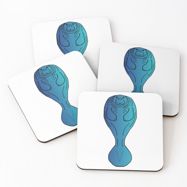 Item preview, Manatee Ombré Teal to Purple designed and sold by Allysha Lazar.