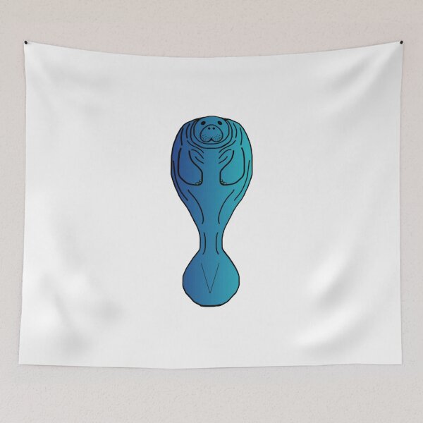 Item preview, Manatee Ombré Teal to Purple designed and sold by Allysha Lazar.