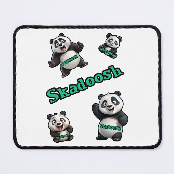 Item preview, Skadoosh funny pandas with skadoosh on each panda sticker pack designed and sold by JoyOfHopeStore.