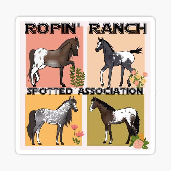 Ropin' Ranch | Spotted Horse Sticker