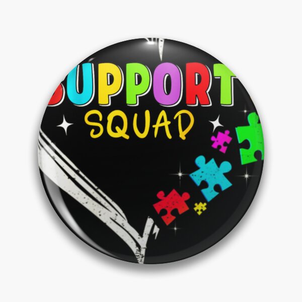 Artikelvorschau, Monat des Bewusstseins für Autismus Heart Support Squad Damen Kinder entworfen und verkauft von LeaWalter.