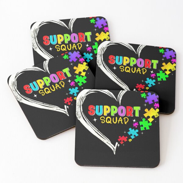 Item preview, Autism Awareness Month Heart Support Squad Womens Kids Swea designed and sold by LeaWalter.