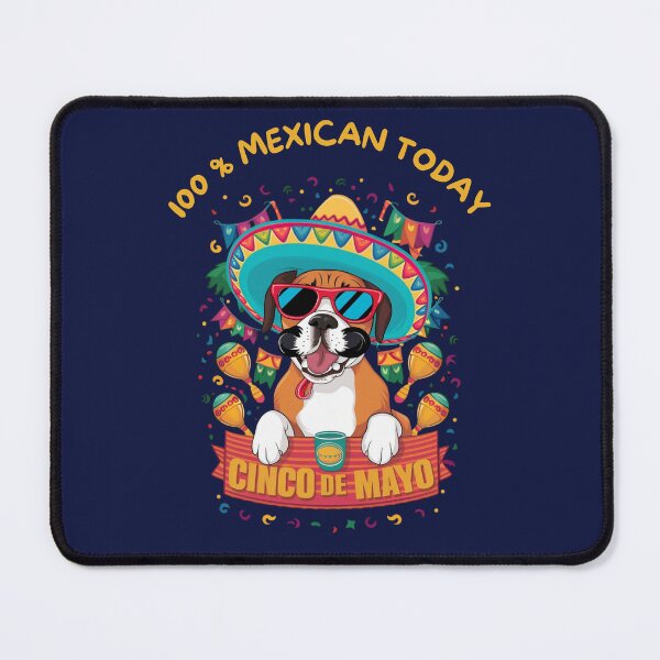 Item preview, Boxer Dog Cinco de Mayo designed and sold by Cuddlythopia.