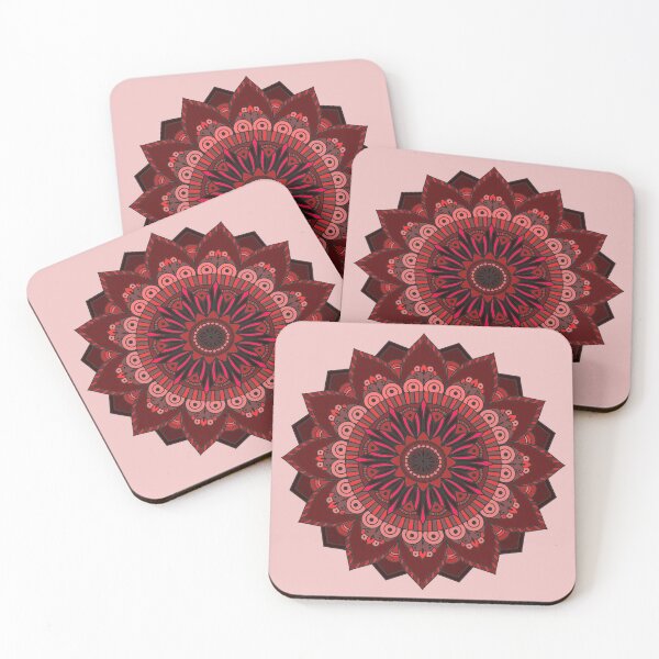 Item preview, Red Mandala for Root Chakra Zunaria Pattern  designed and sold by SeranaMakes.