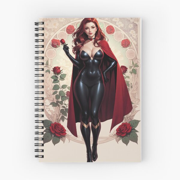 Item preview, Wanda, Queen Witch of Scarlet, Cosplay Art Nouveau #2 - Multiverse Collection - Fan AI Art - Pop Art - AI Generated Art designed and sold by skyeworldmedia.