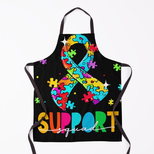 Item preview, Autism Awareness Month Ribbon Support Squad Women's Long Sleeve designed and sold by LeaWalter.