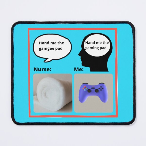 Item preview, Gamgee funny gaming nurse and gamer meme designed and sold by LUCKYHAPPYFINDS.