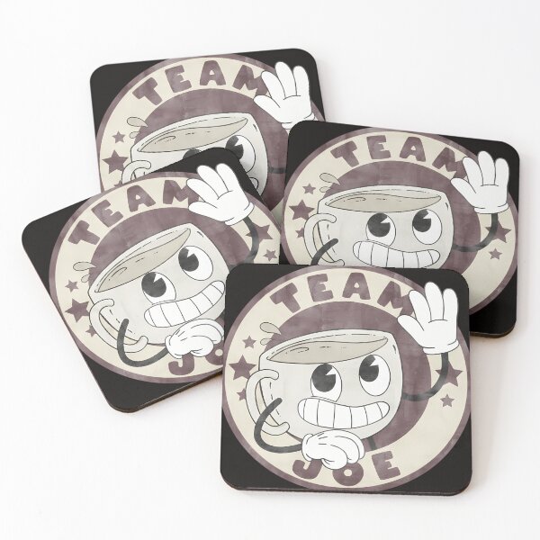 Item preview, Team Joe Cartoon Coffee Badge  designed and sold by MeranPerling.