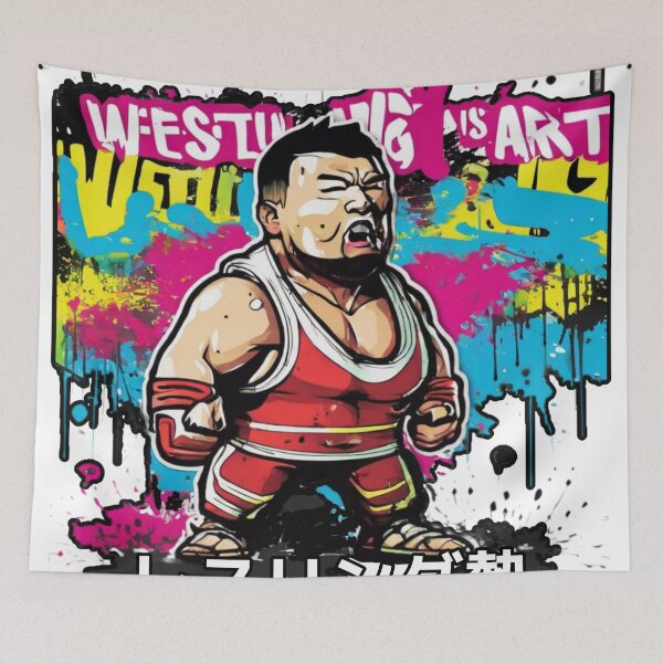 Item preview, Wrestling Evolutionary Art designed and sold by CoolEnthusias.